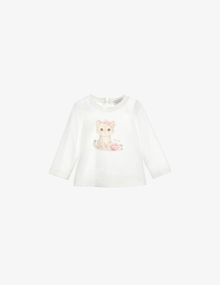 rinascente Monnalisa T-shirt con stampa leopardata