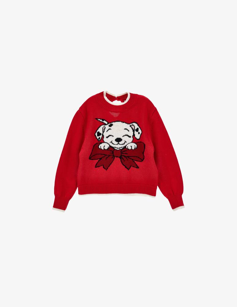 rinascente Monnalisa Pull con intarsio dalmata