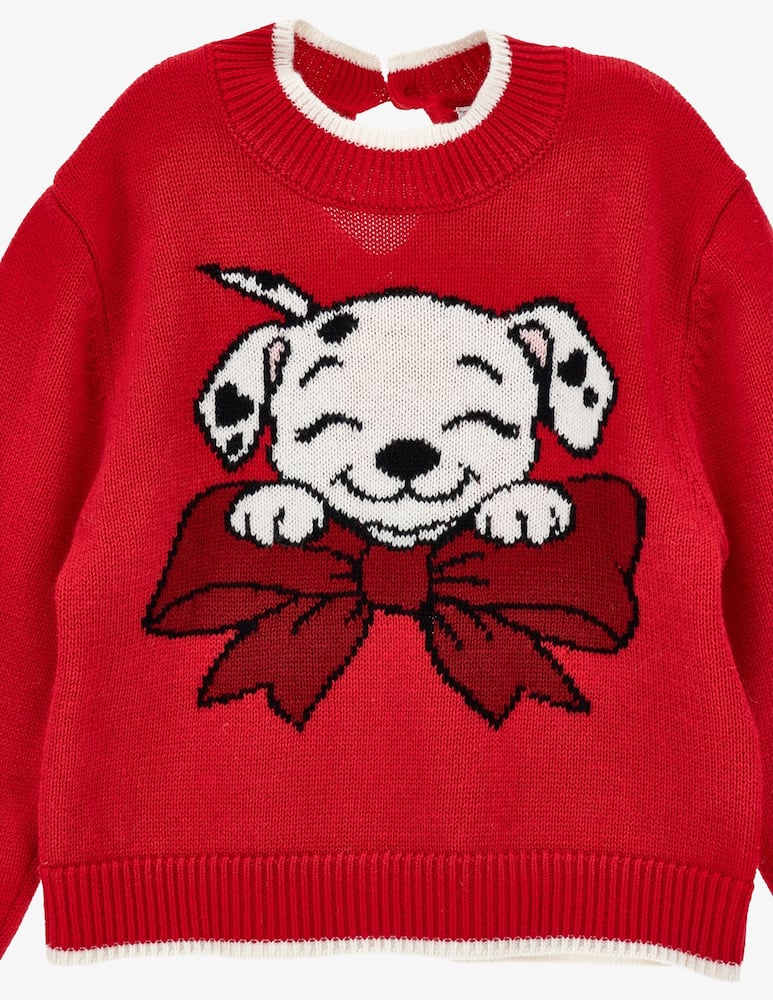 Monnalisa Pull con intarsio dalmata - immagine 3 Monnalisa Pull con intarsio dalmata - immagine 3
