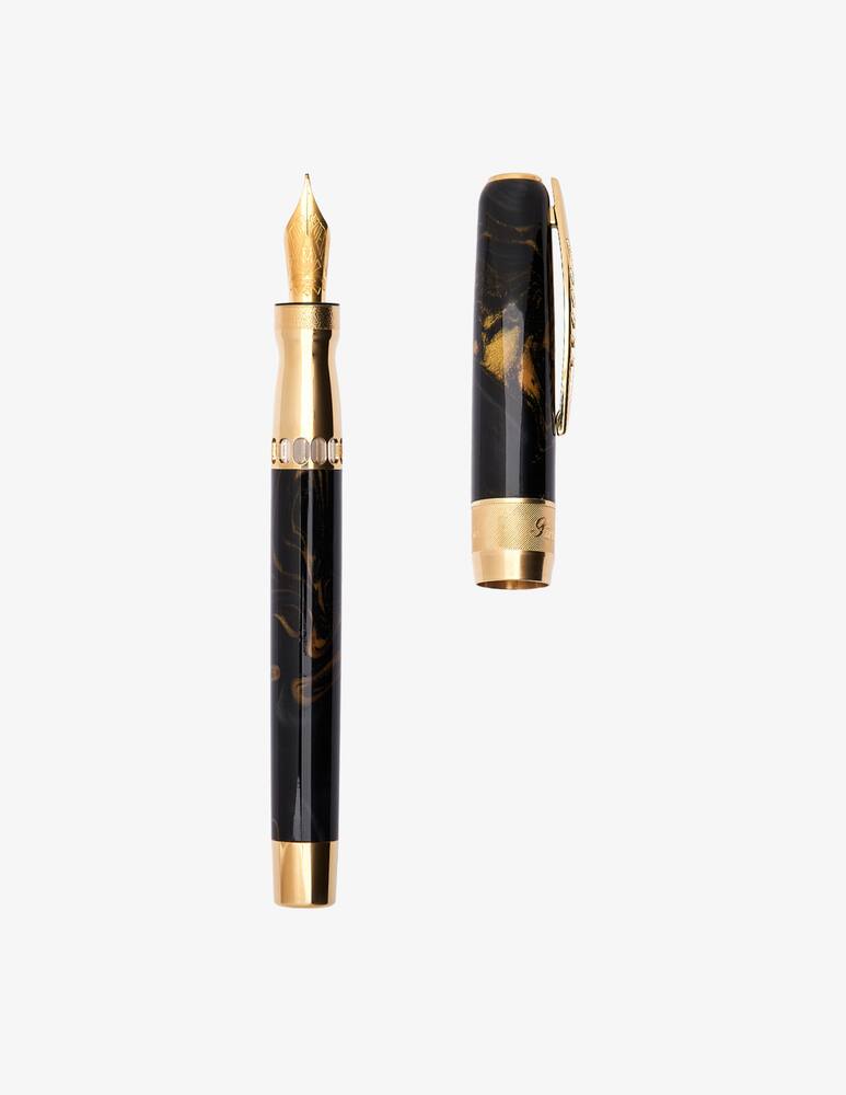 rinascente Pineider Fountain Pen Penna Stilografica Rock Medium