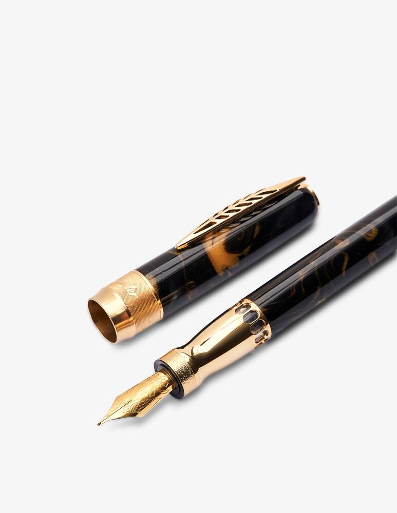 rinascente Pineider Fountain Pen Penna Stilografica Rock Medium