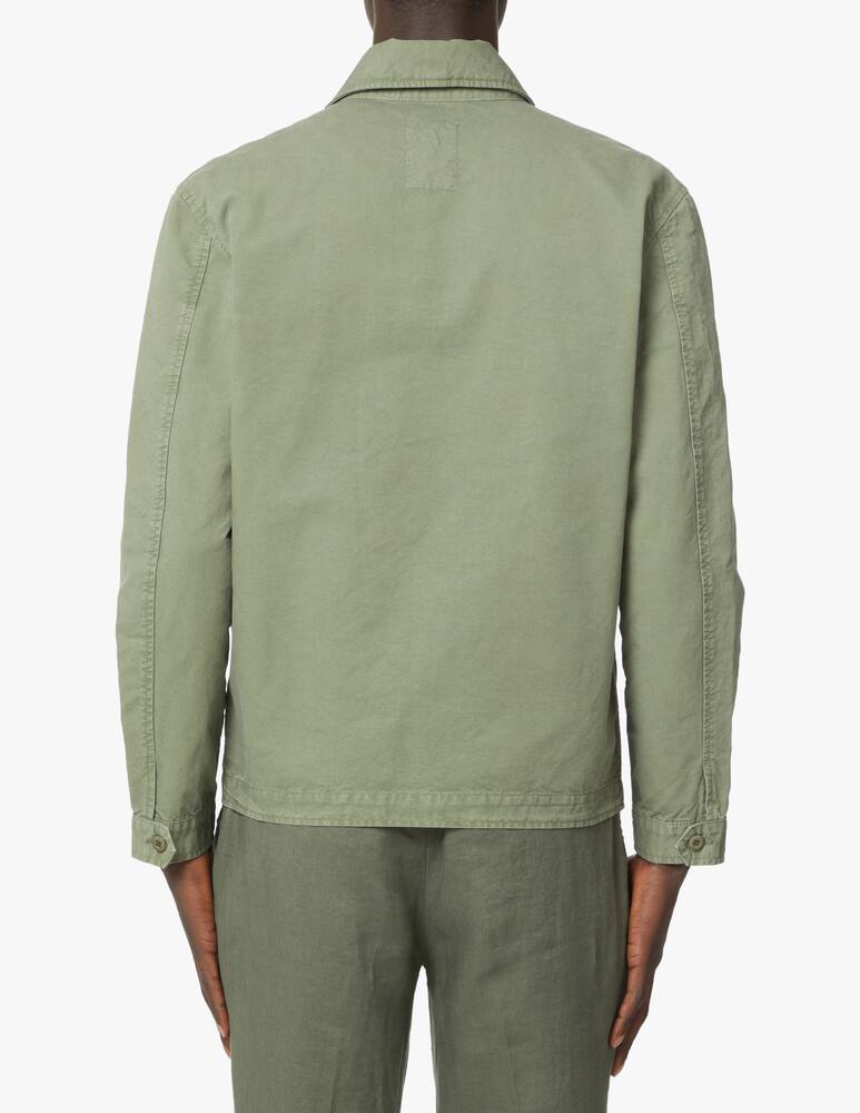 rinascente Tela Genova Giacca da lavoro in canvas brenno - verde