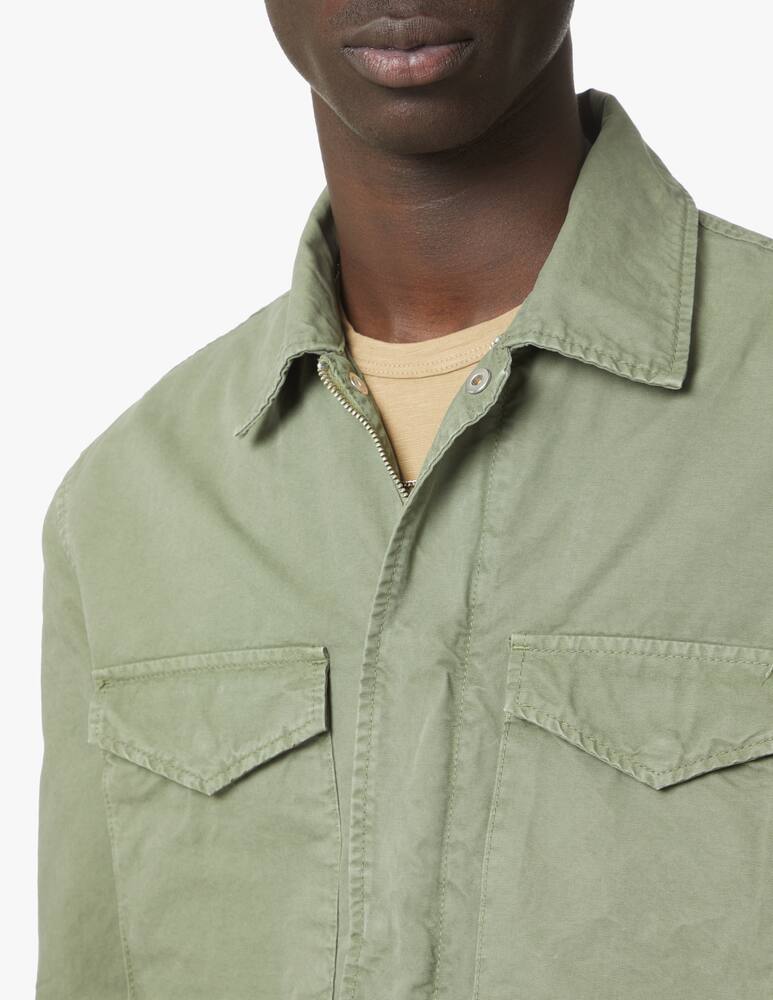 rinascente Tela Genova Giacca da lavoro in canvas brenno - verde