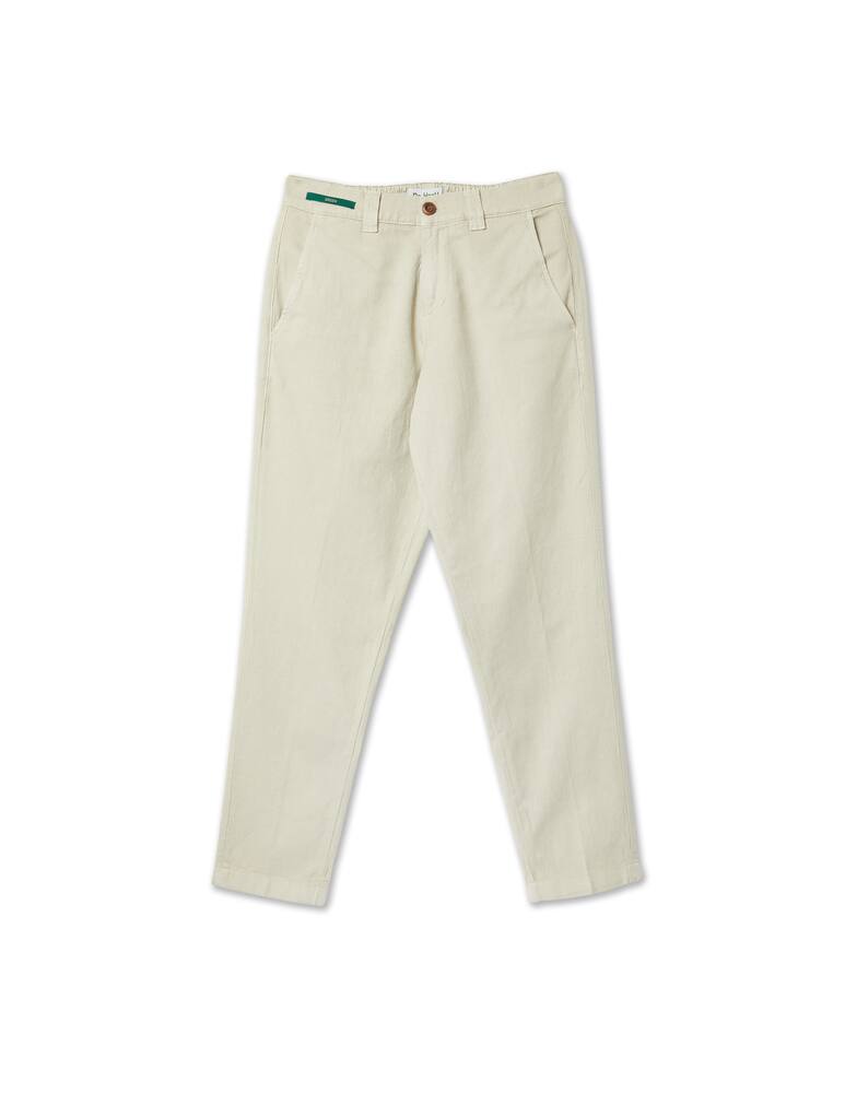 Re-HasH Pantalone chino pablo relax elastico - beige - immagine 5 Re-HasH Pantalone chino pablo relax elastico - beige - immagine 5