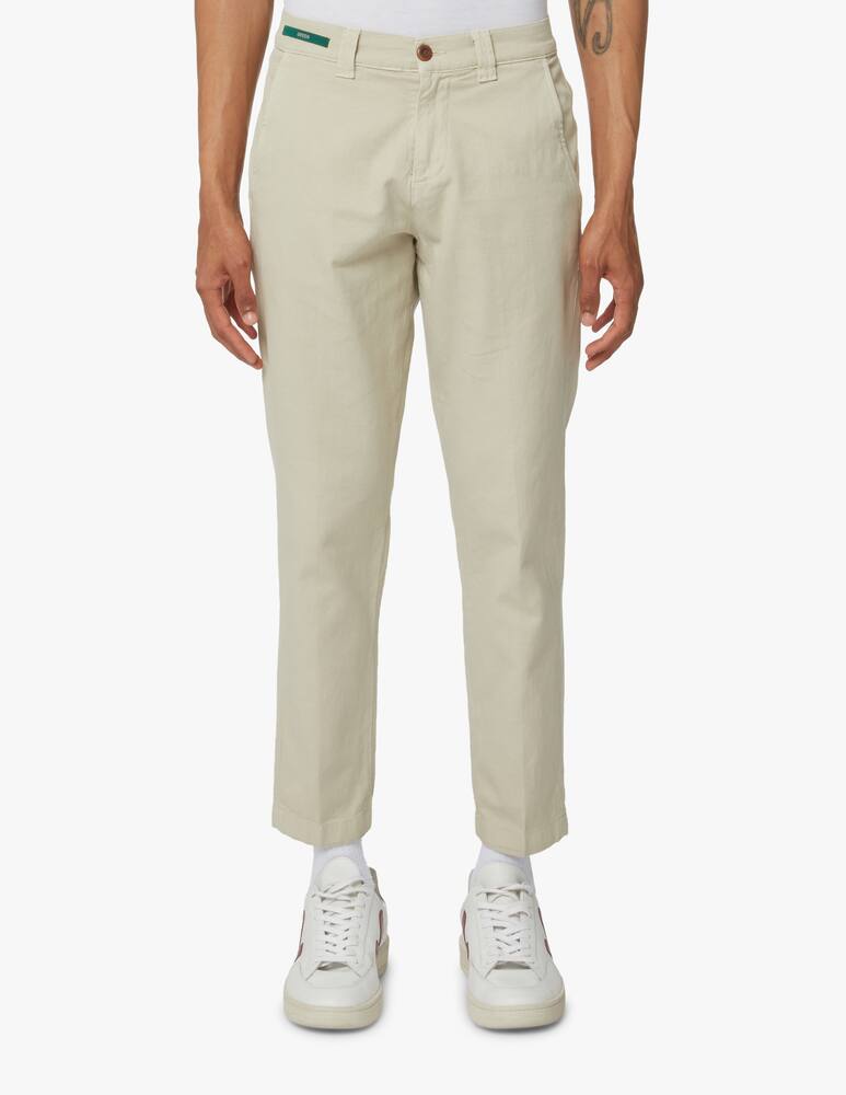 Re-HasH Pantalone chino pablo relax elastico - beige - immagine 2 Re-HasH Pantalone chino pablo relax elastico - beige - immagine 2
