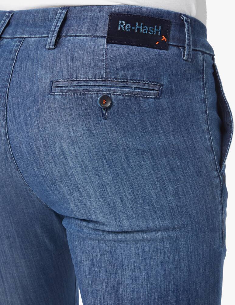 Re-HasH Medium washed mucha light jeans - blue - picture 4 Re-HasH Medium washed mucha light jeans - blue - picture 4