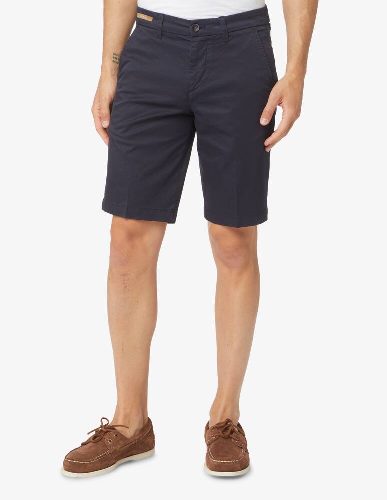 rinascente Re-HasH Gabar light bernini chino short - blue