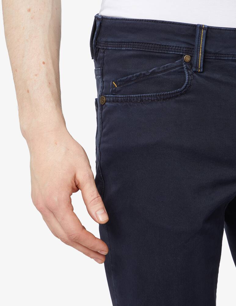 Re-HasH Gabardina all season 5 pocket pants - blue - picture 4 Re-HasH Gabardina all season 5 pocket pants - blue - picture 4