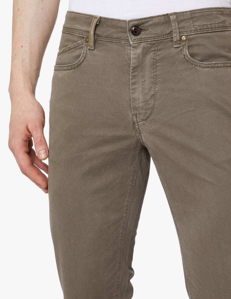 rinascente Re-HasH Pantalone 5 tasche rubens gabardina all season - grigio