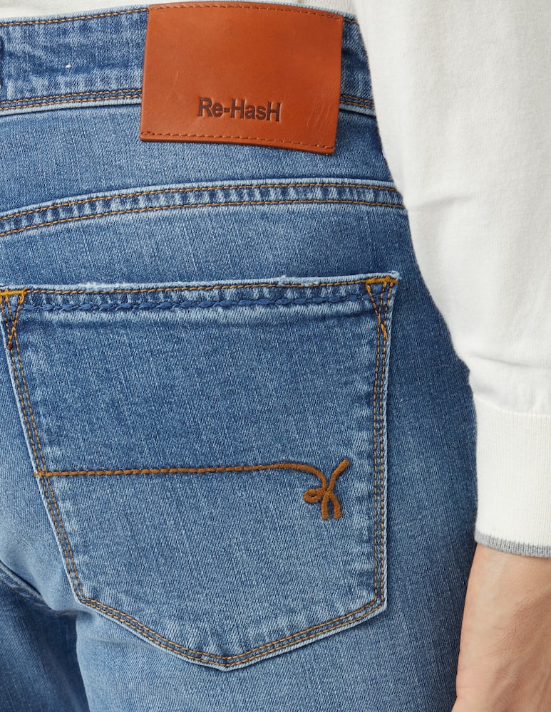 rinascente Re-HasH Slim rubens jeans - Blue