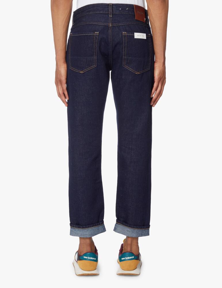 rinascente Tela Genova Cotton linen slim cosmy pants - multi