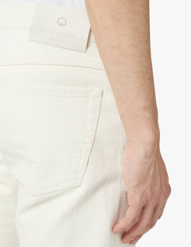 rinascente Tela Genova Jeans boris slim ecru - beige