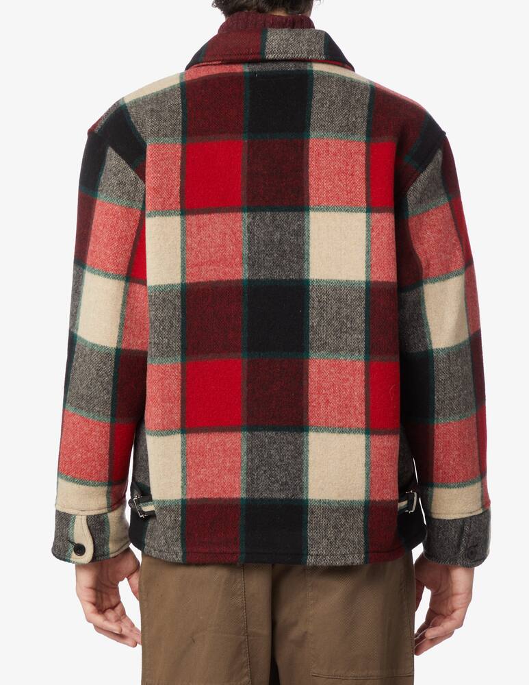 rinascente Tela Genova Giacca camicia in lana a quadri  - Multicolor