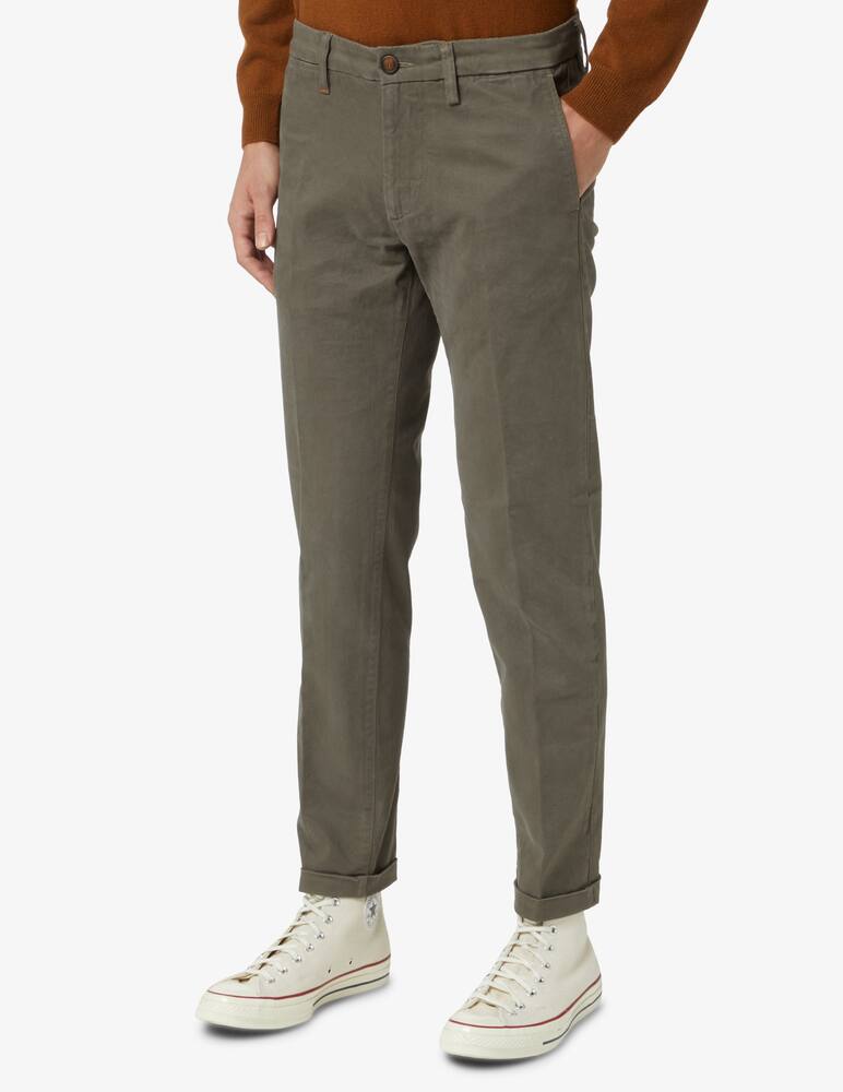 rinascente Re-HasH Pantaloni chino mucha gabardina - Verde