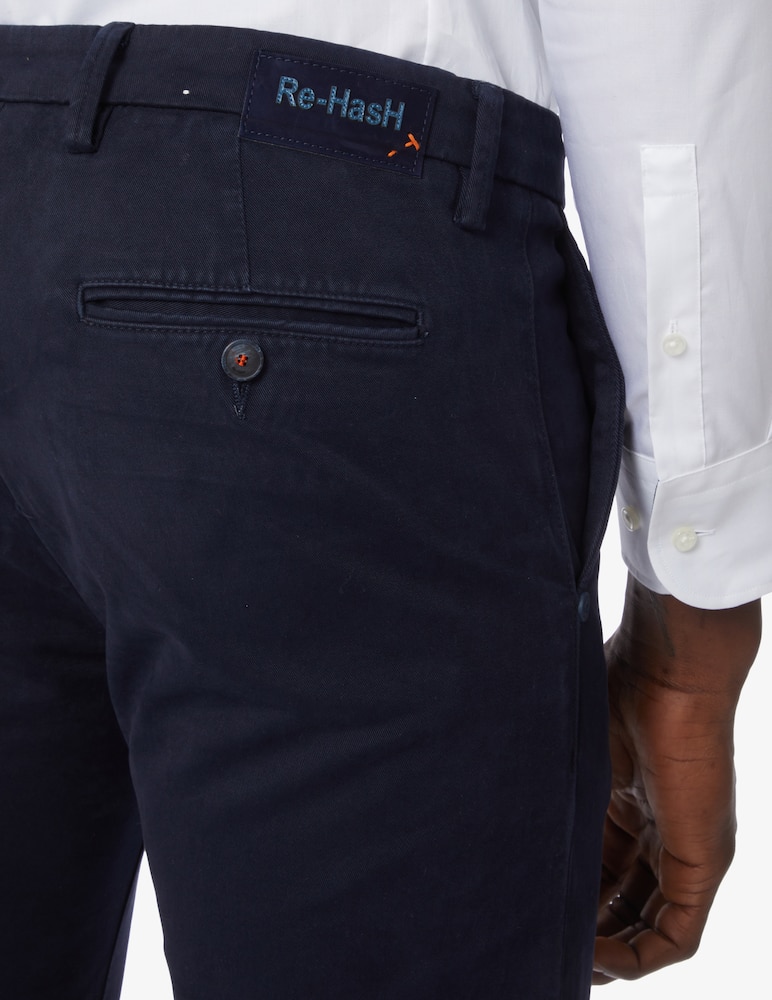 rinascente Re-HasH Mucha gabardina chino pant - Blue