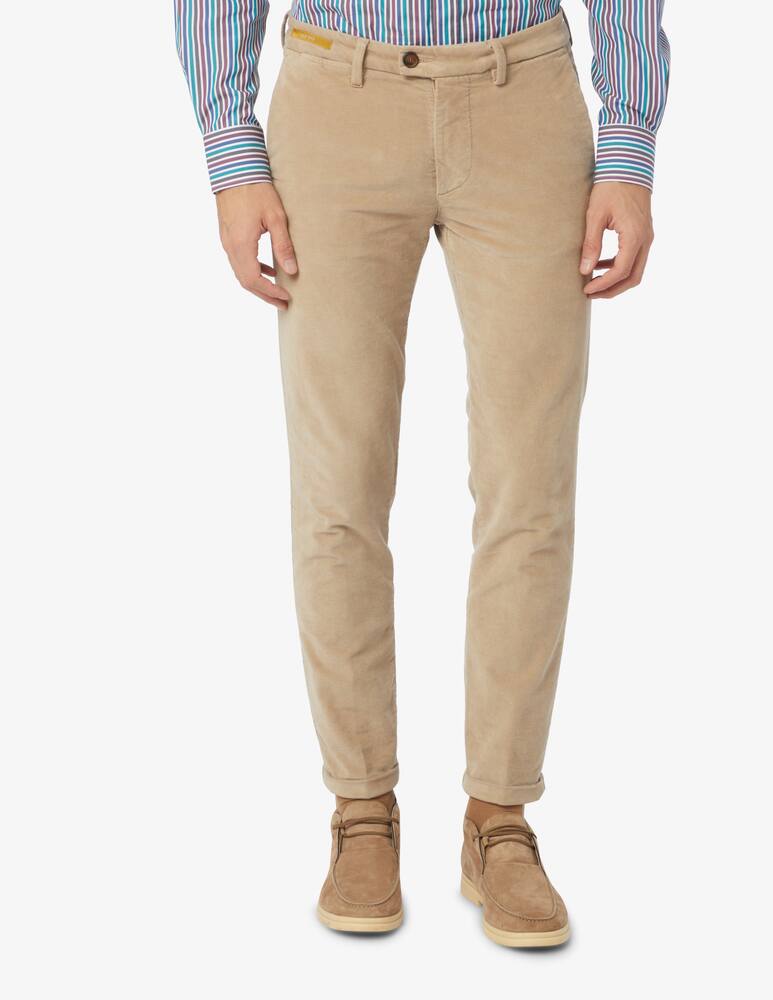 rinascente Re-HasH Pantaloni chino mucha velluto f - Beige