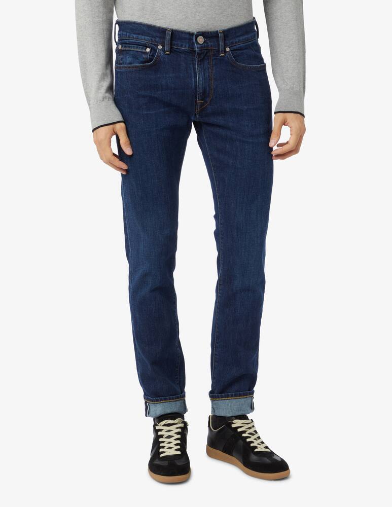 rinascente Tela Genova Slim augusto denim - Blue