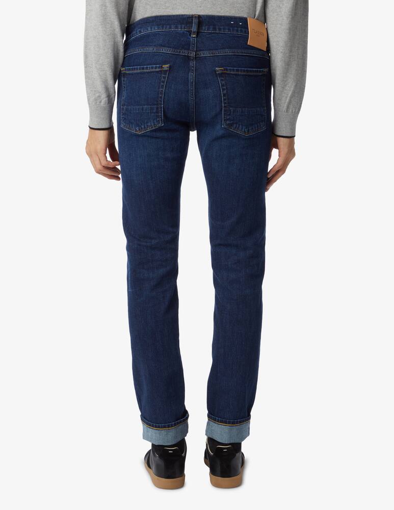 rinascente Tela Genova Slim augusto denim - Blue