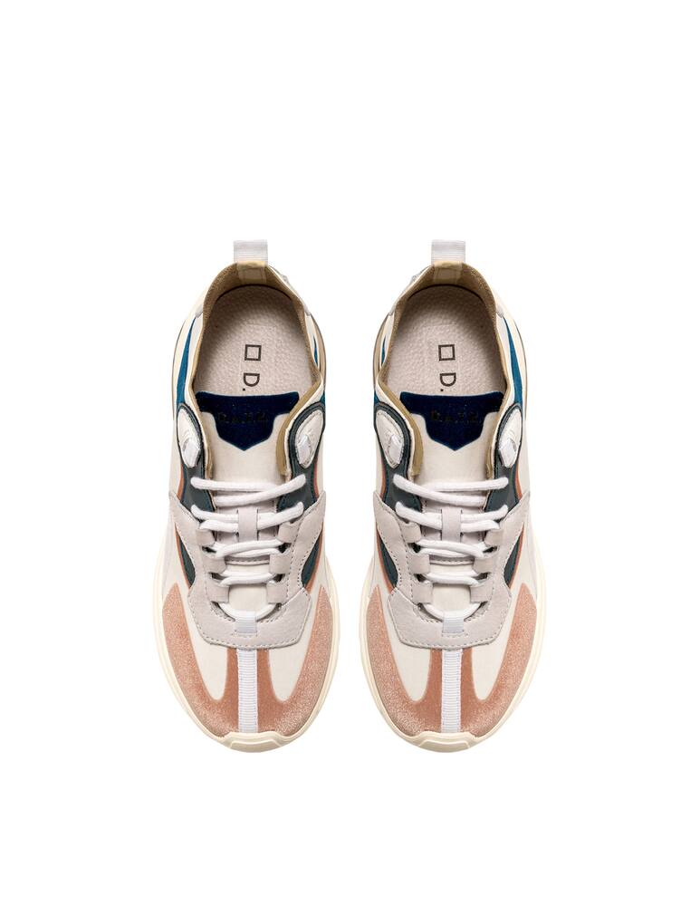 rinascente D.A.T.E. Sneaker in seta e dettagli velluto