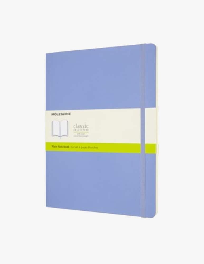 Moleskine Taccuino Classic A Pagine Bianche Xl Blu Ortensia Copertina - immagine 1 Moleskine Taccuino Classic A Pagine Bianche Xl Blu Ortensia Copertina - immagine 1