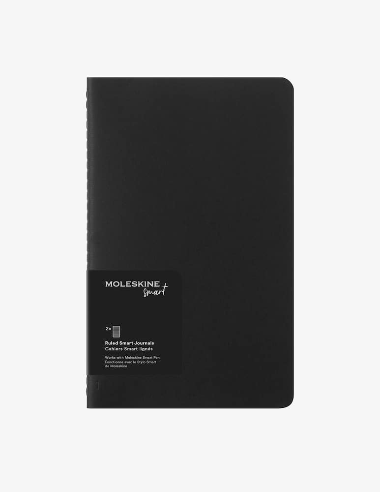 Moleskine Smart Cahier Large Rul 2Pcs Black - picture 1 Moleskine Smart Cahier Large Rul 2Pcs Black - picture 1