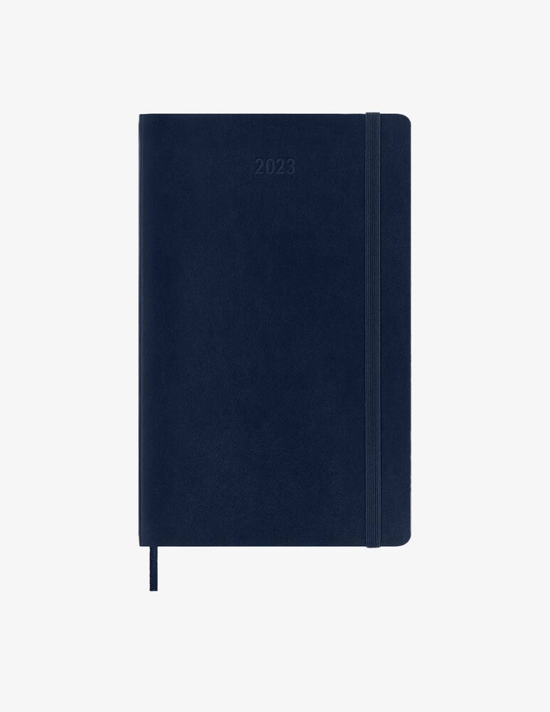 rinascente Moleskine Wkly Ntbk Lg S Blue Soft - Blue