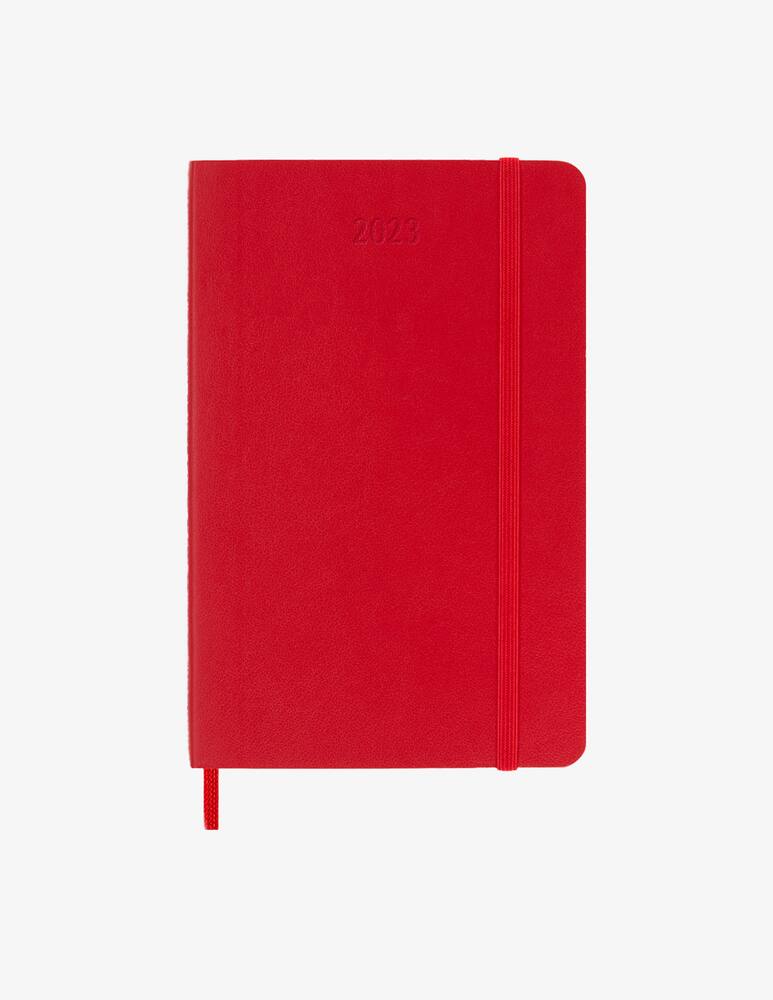 rinascente Moleskine 12 Mesi Settimanale  Pocket Rosso Soft - Rosso