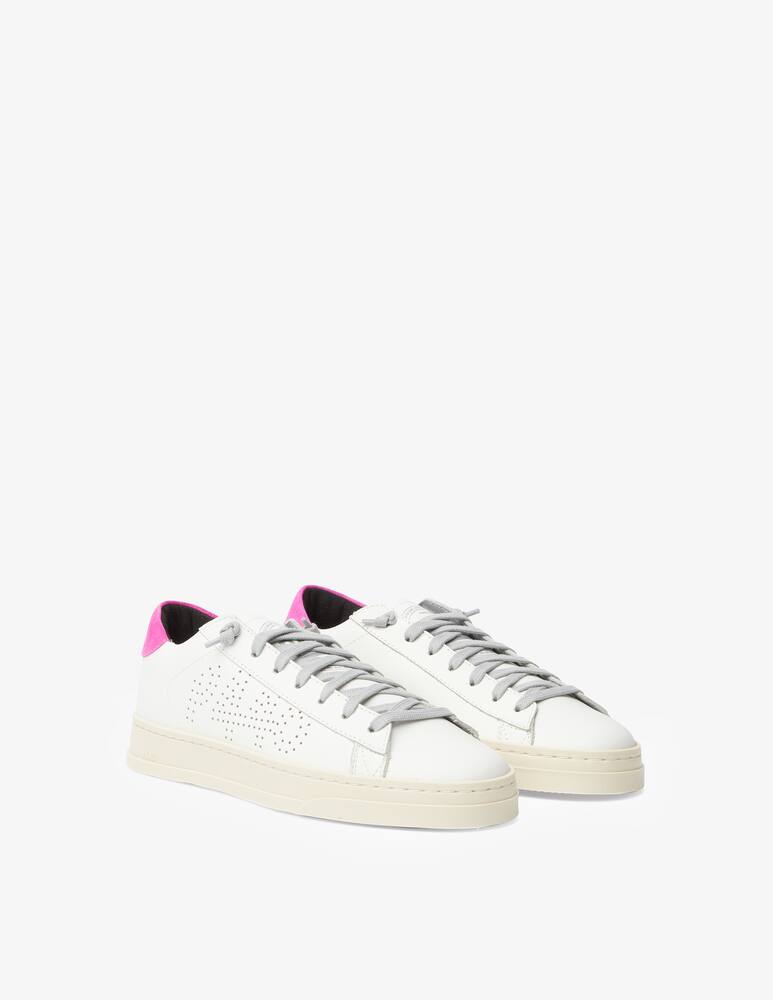 rinascente P448 Sneakers basico scamosciato Jack - Bianco