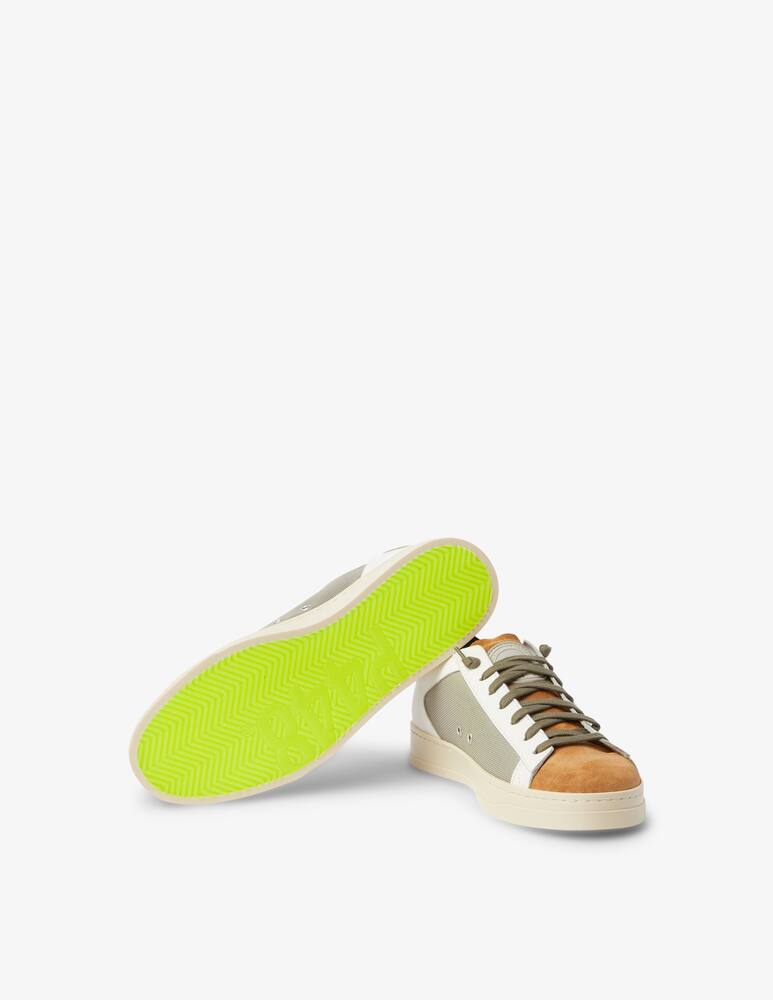 rinascente P448 Jack low top suede sneakers - Beige