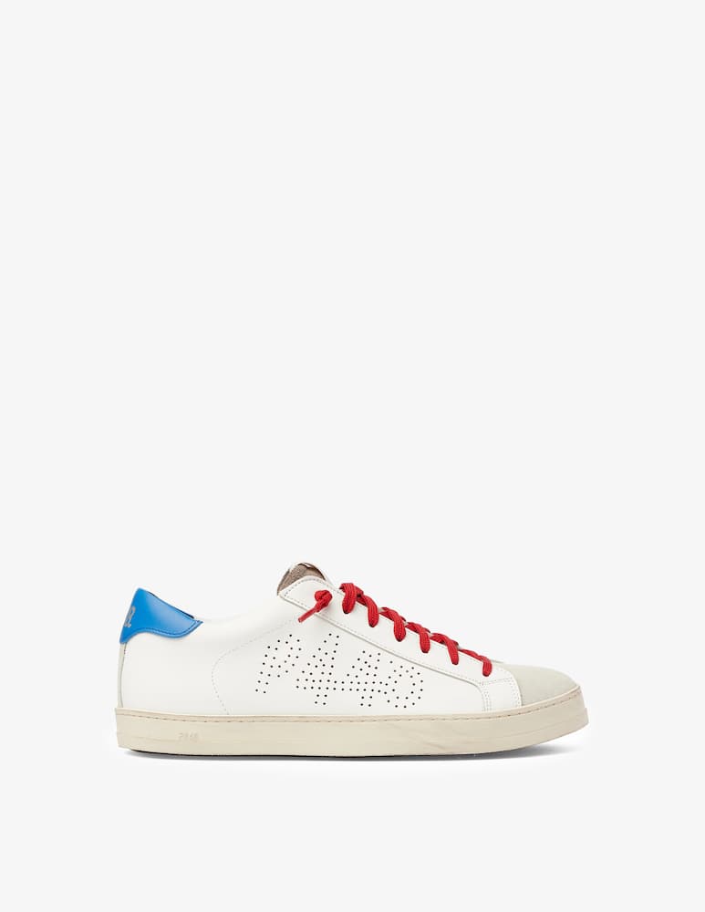 P448 Suede tip john sneakers - White - picture 1