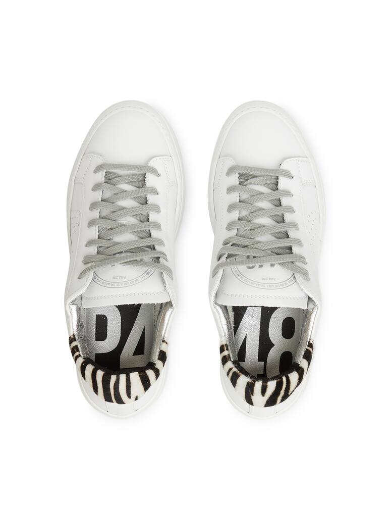 rinascente P448 Louise-w platform leather low-top sneakers