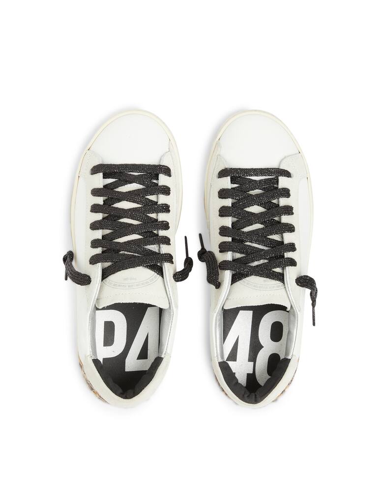 P448 Sneakers basse in pelle John C - immagine 3 P448 Sneakers basse in pelle John C - immagine 3