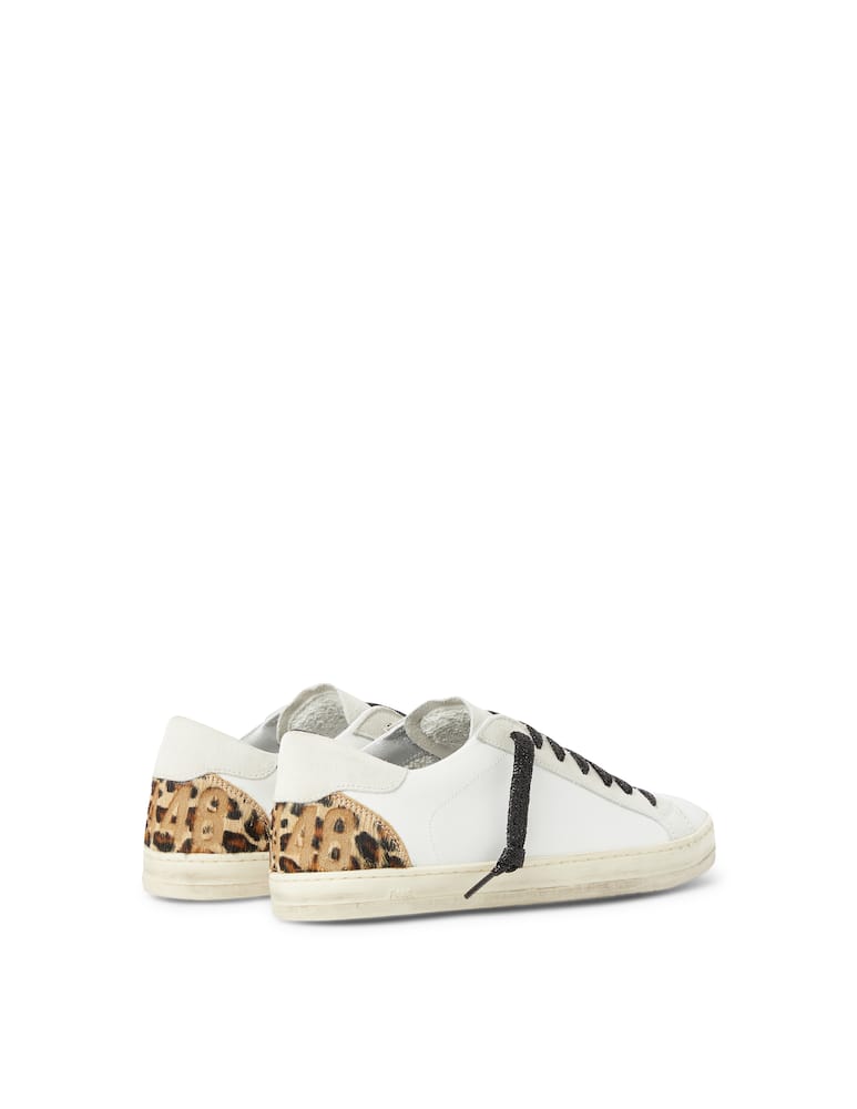 P448 Sneakers basse in pelle John C - immagine 4 P448 Sneakers basse in pelle John C - immagine 4