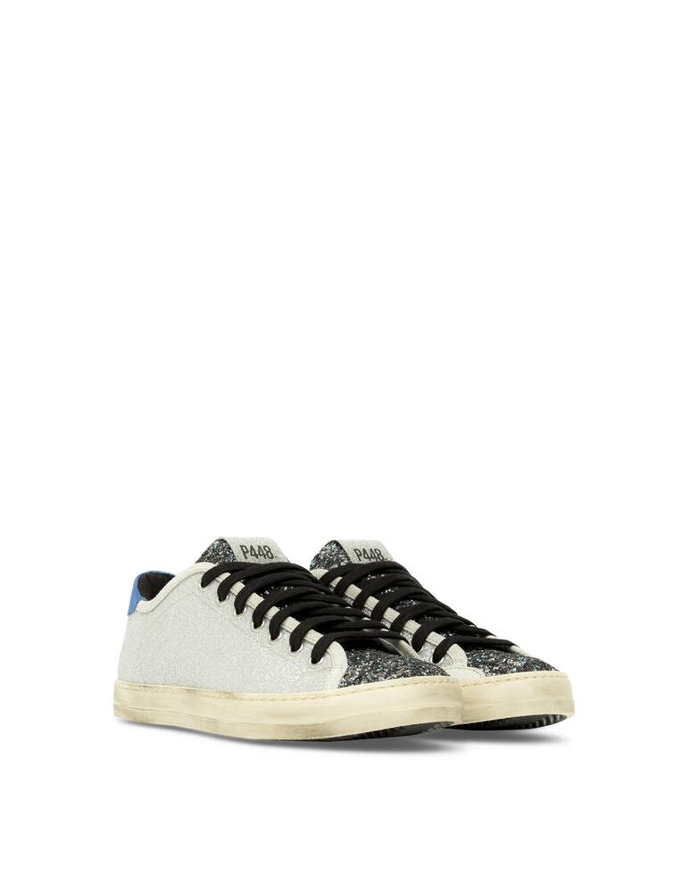 P448 Sneakers basse con linguetta glitterata Johnny - immagine 2 P448 Sneakers basse con linguetta glitterata Johnny - immagine 2