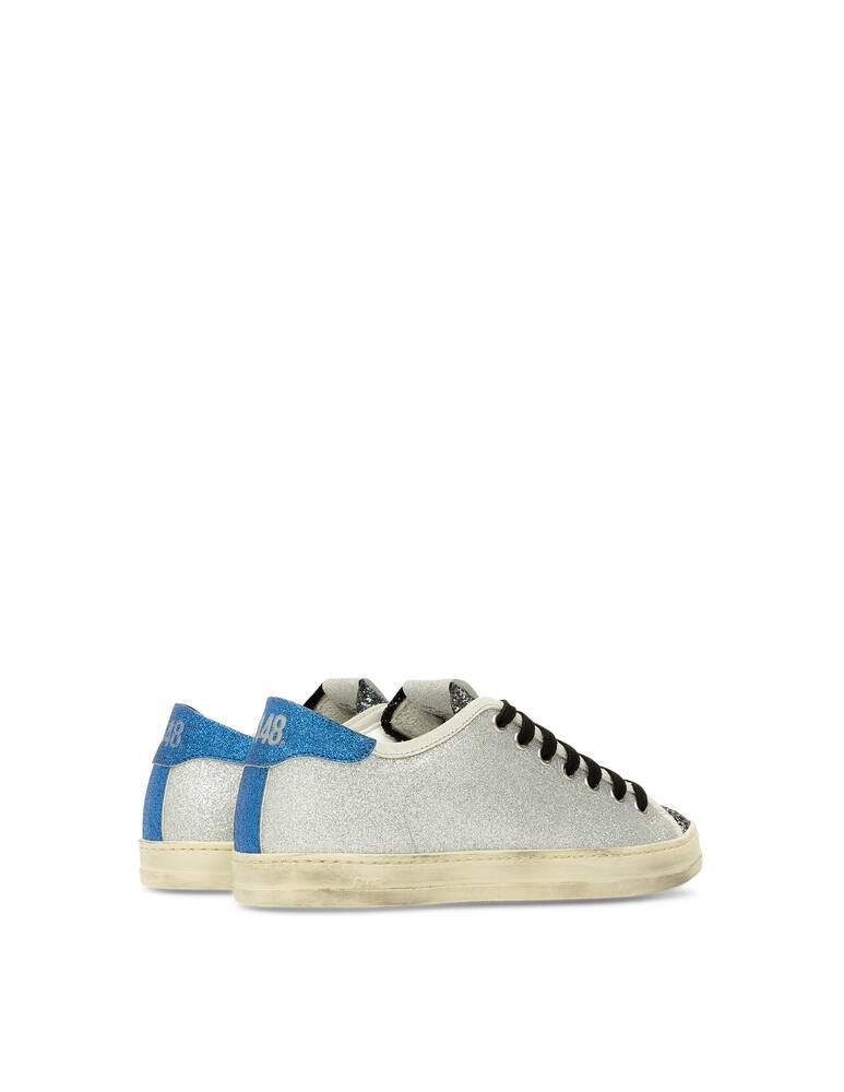 P448 Sneakers basse con linguetta glitterata Johnny - immagine 3 P448 Sneakers basse con linguetta glitterata Johnny - immagine 3