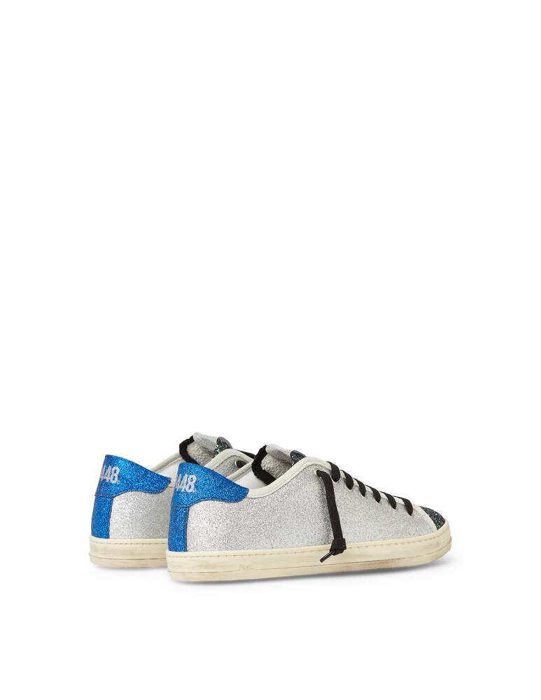 P448 Sneakers basse con linguetta glitterata Johnny - immagine 7 P448 Sneakers basse con linguetta glitterata Johnny - immagine 7