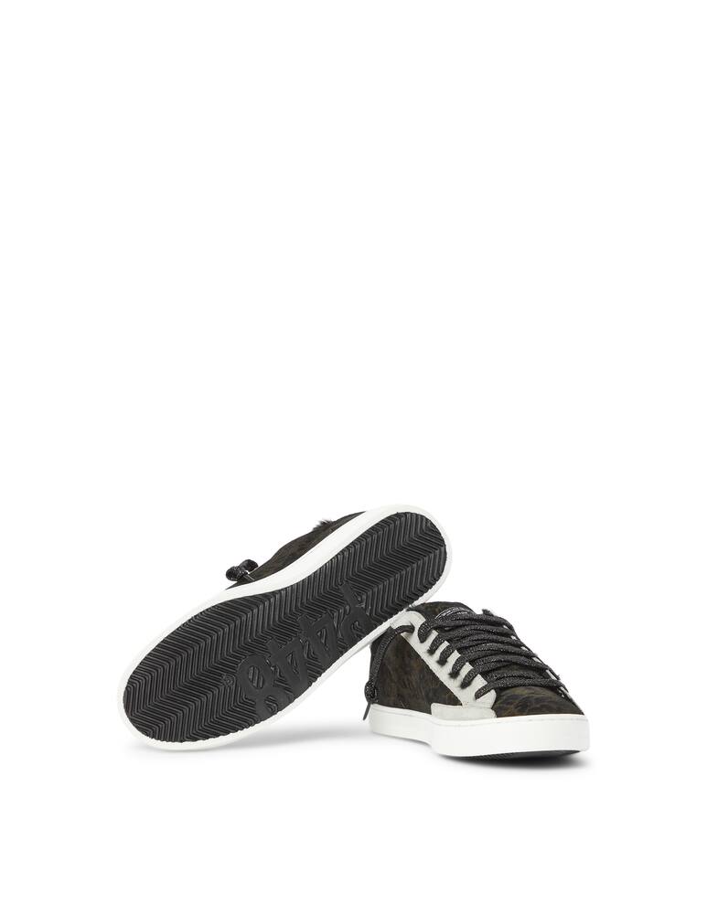 rinascente P448 Sneakers basse con linguetta in pelliccia sintetica John-W
