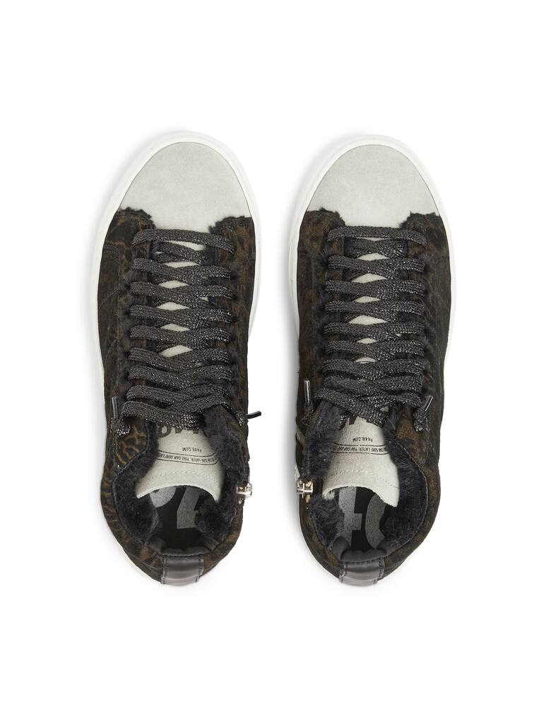 rinascente P448 Leather high-top sneakers Star