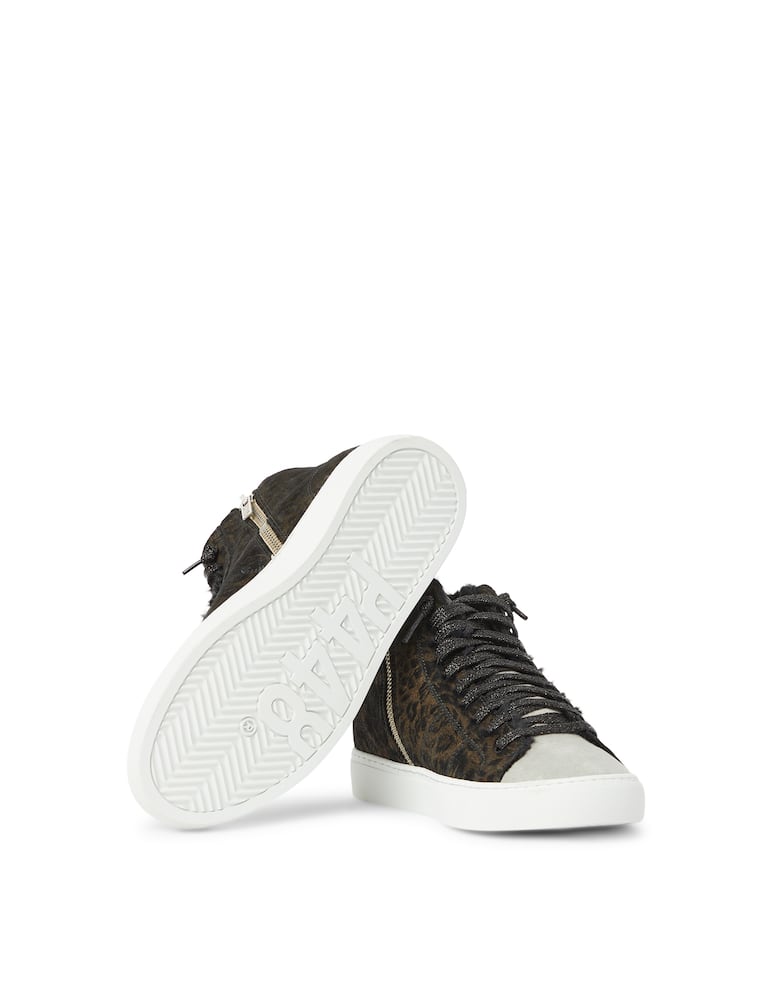 P448 Leather high-top sneakers Star - picture 4 P448 Leather high-top sneakers Star - picture 4