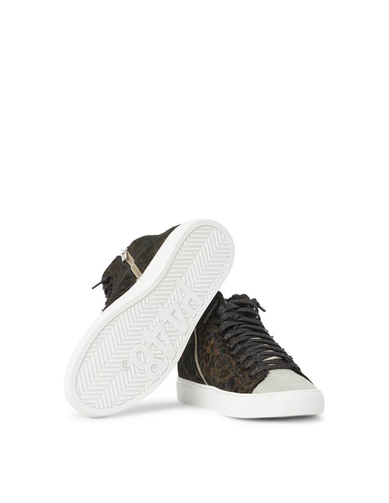 rinascente P448 Leather high-top sneakers Star