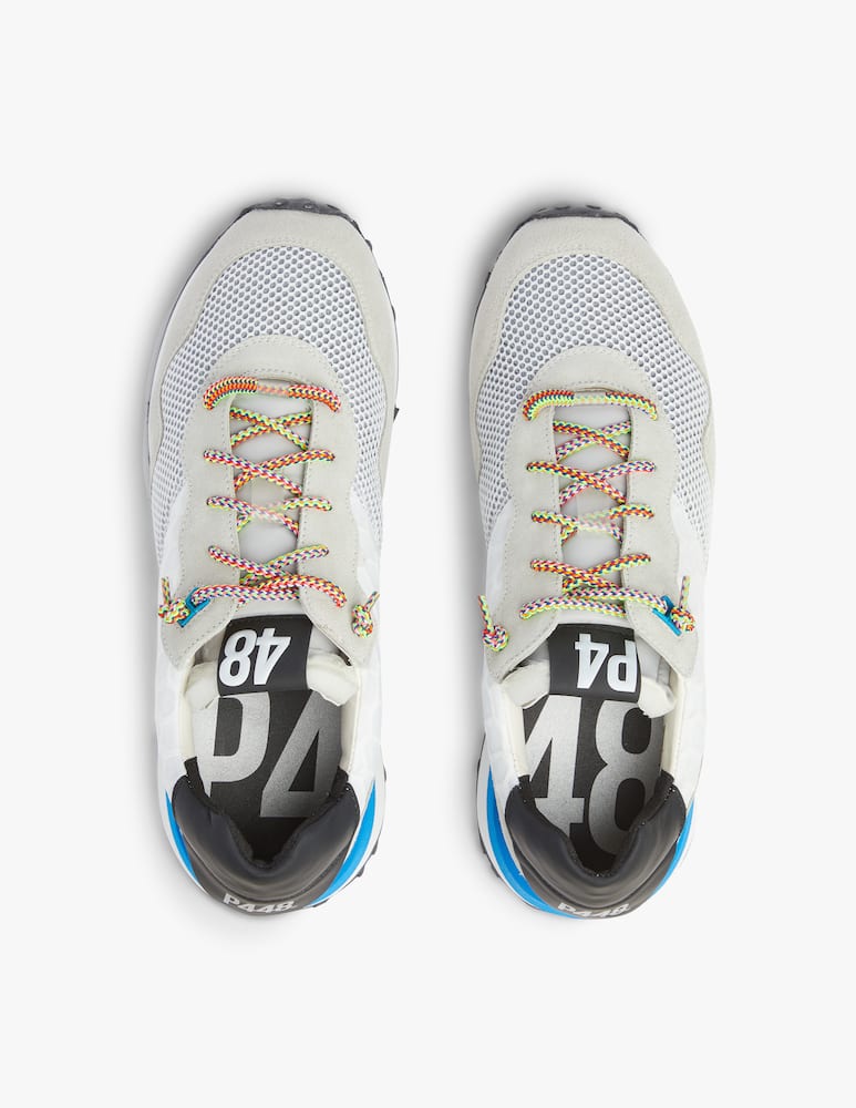 rinascente P448 Mesh cancun running sneakers - grey