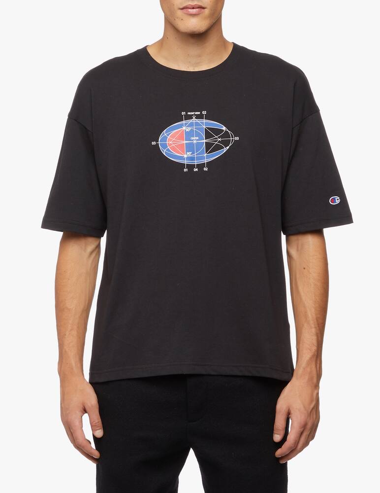 rinascente Champion Reverse Weave T-shirt grafica con logo