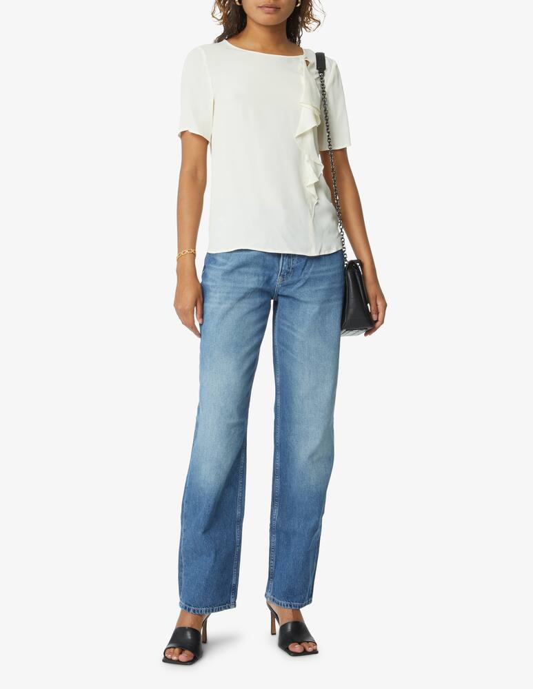 rinascente PENNYBLACK Top in misto seta Vespro - Bianco