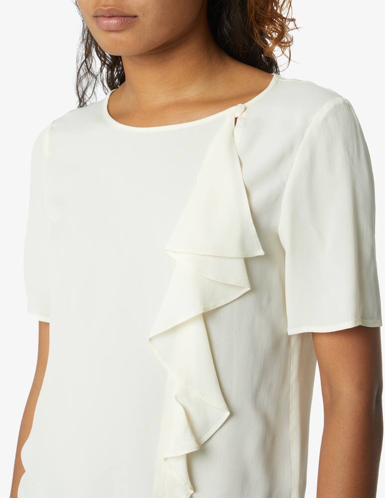 rinascente PENNYBLACK Top in misto seta Vespro - Bianco