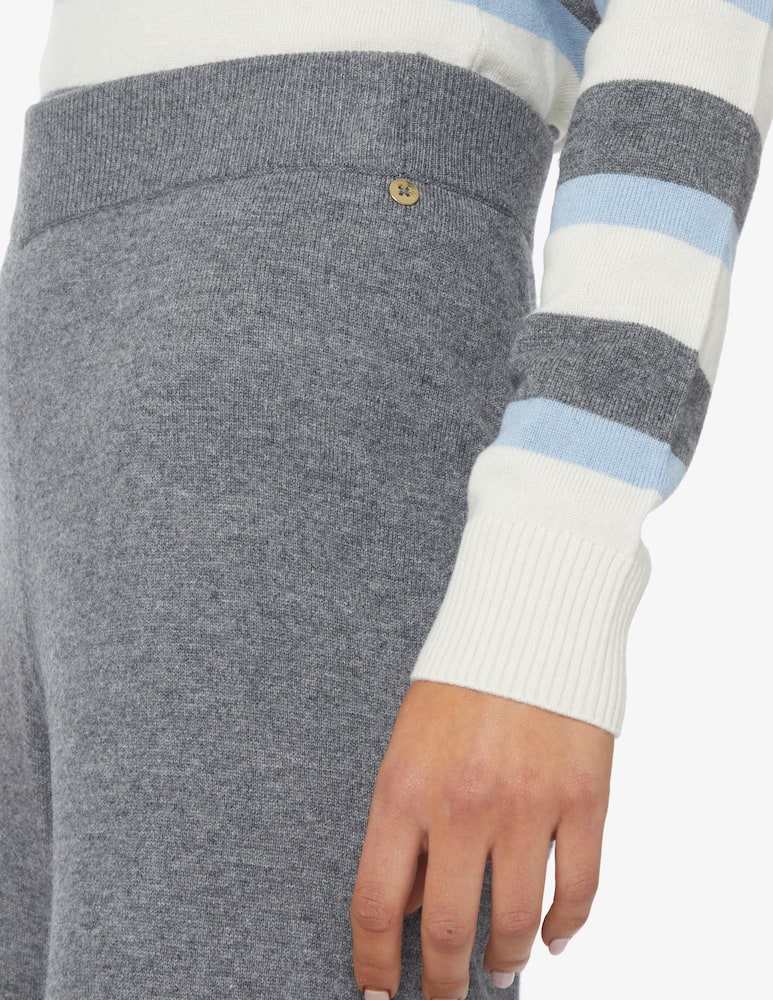 rinascente PENNYBLACK Esteso wool blend knitted trousers - Grey