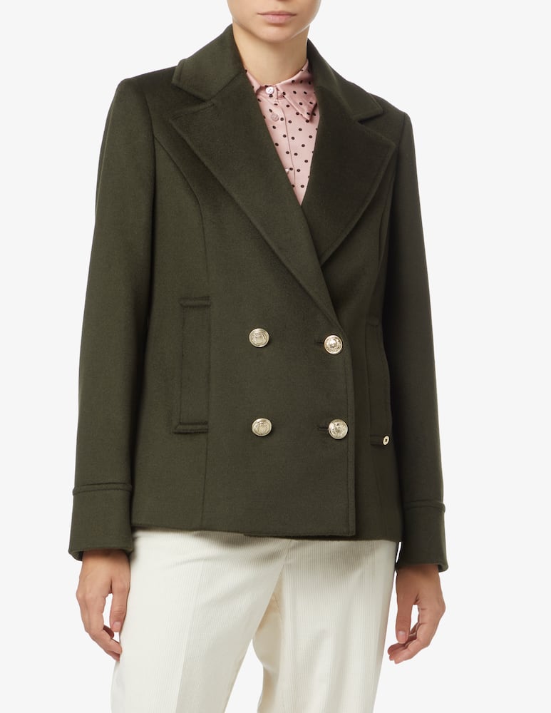 PENNYBLACK Cappotto corto in lana Agenzia - Nero - immagine 1