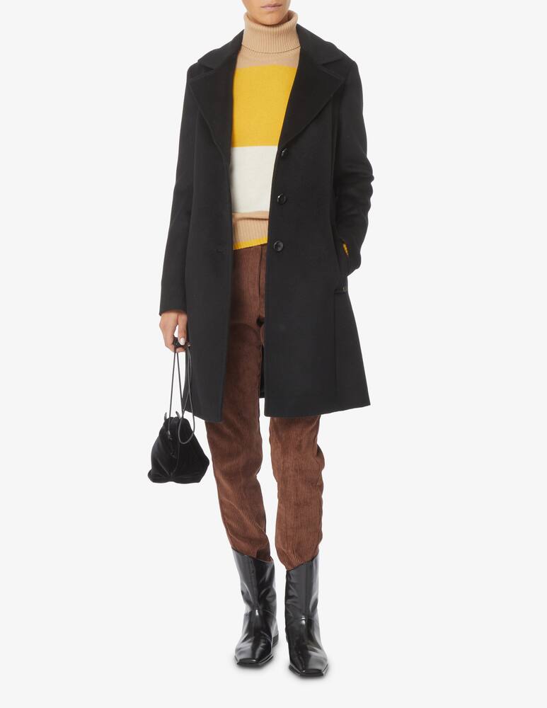 rinascente PENNYBLACK Lunare wool coat - Black