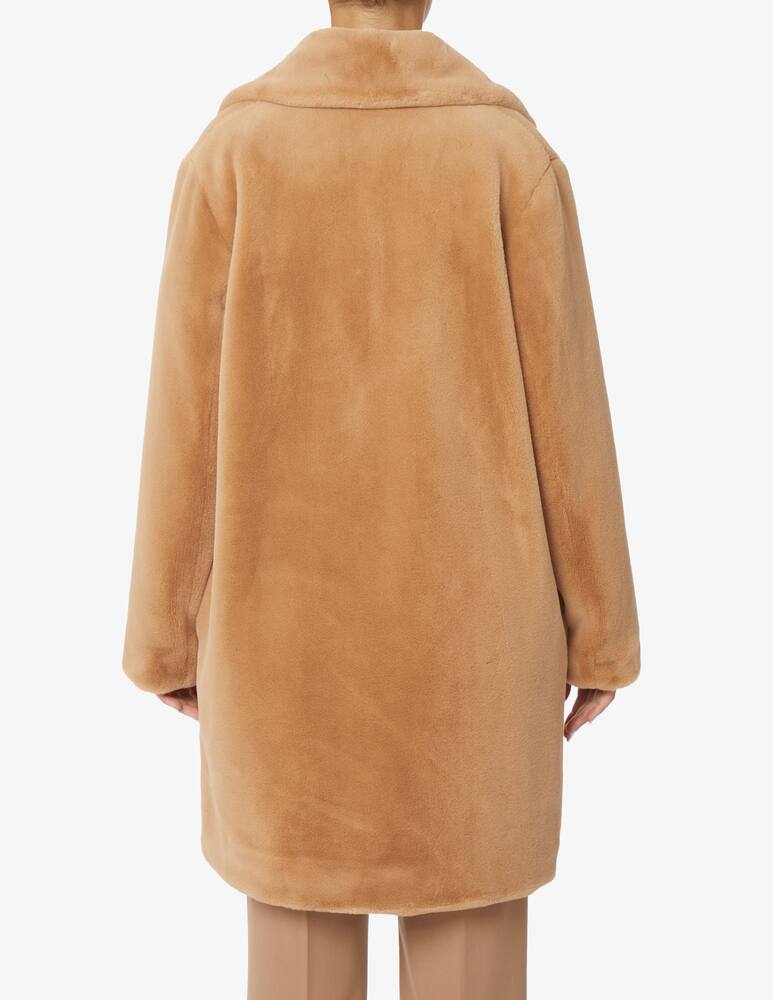 rinascente PENNYBLACK Ettaro fur effect coat - Beige
