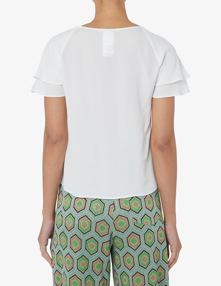 rinascente PENNYBLACK Camicia a maniche corte in misto seta Atletica