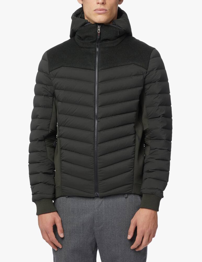 rinascente Sease Stretch nylon hooded down jacket